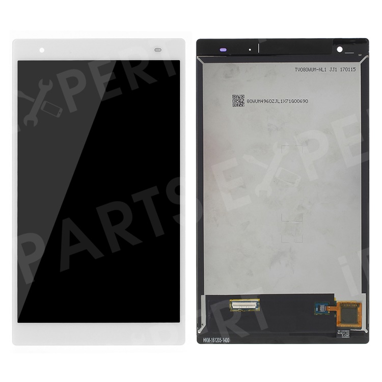 

OEM LCD Screen and Digitizer Assembly Replacement for Lenovo Tab 4 8 Plus TB-8704 - White, Lenovo Tab 4 8 Plus