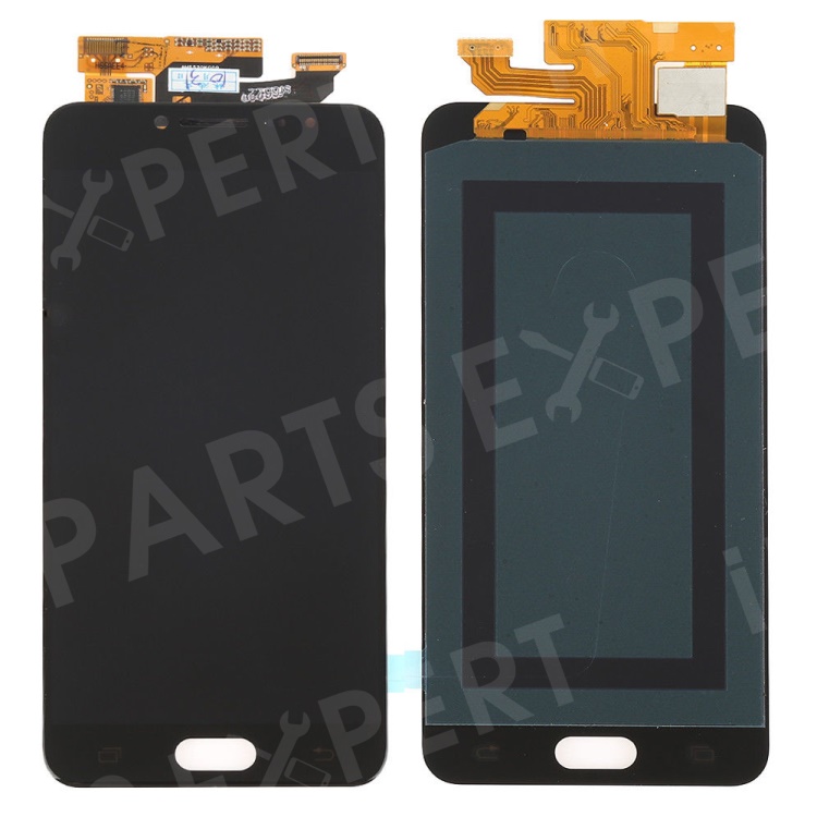 

OEM LCD Screen and Digitizer Assembly Part for Samsung Galaxy C5 (2016) C5000 - Black, Galaxy C5