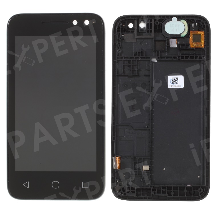 

OEM LCD Screen and Digitizer Assembly + Frame Replacement for Alcatel U3 4049D - Black, Other Alcatel Models