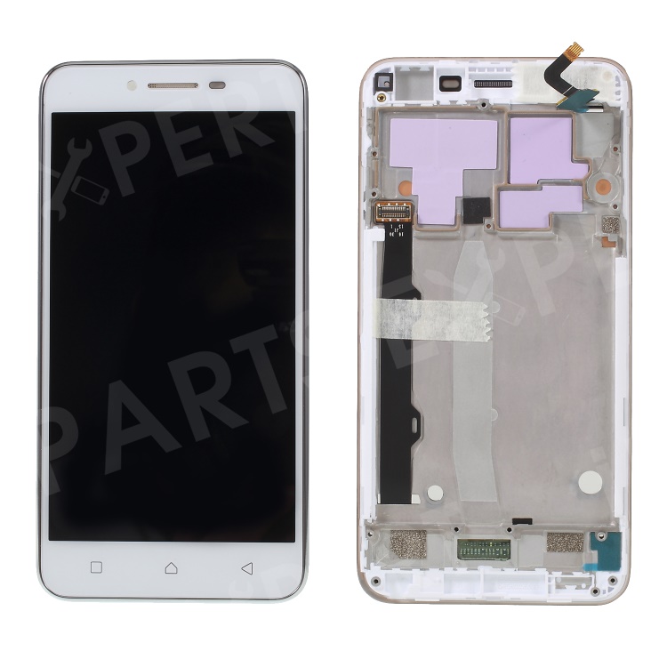 

OEM LCD Screen and Digitizer Assembly + Frame Part for Lenovo Lemon 3s - White, Other Lenovo Models