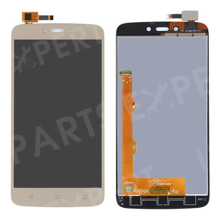 

LCD Screen and Digitizer Assembly Part Replacement for Motorola Moto C Plus - Gold, Motorola Moto C Plus