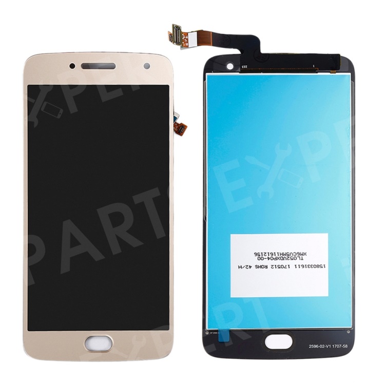 

LCD Screen and Digitizer Assembly Part Replacement for Motorola Moto G5 Plus - Gold, Motorola Moto G5 Plus