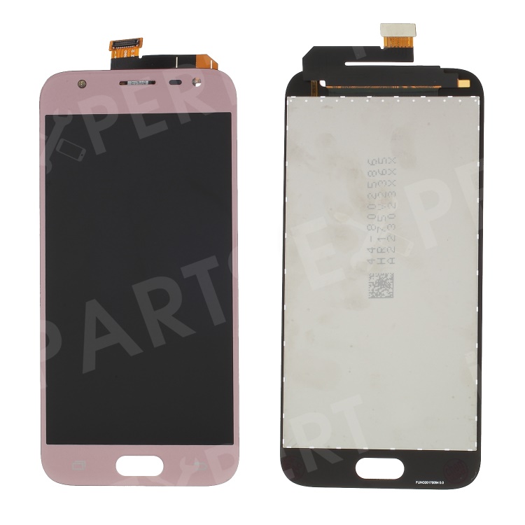 

LCD Screen and Digitizer Assembly with Screen Brightness IC for Samsung Galaxy J3 (2017) J330 - Pink, Galaxy J3 (2017)
