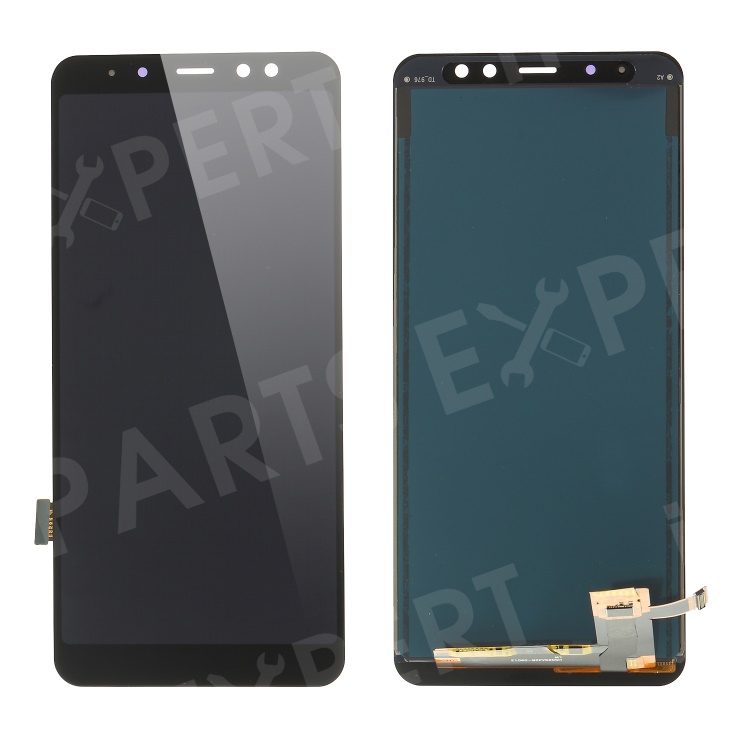 

LCD Screen and Digitizer Assembly Repair Part with Screen Brightness IC for Samsung Galaxy A8+ (2018) A730 - Black, Galaxy A8+ (2018)