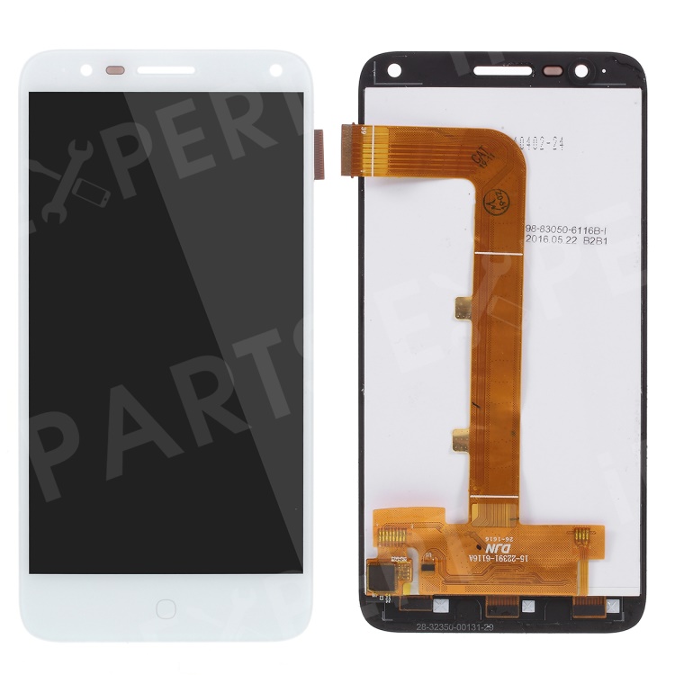 

[Brand New and OEM] LCD Screen and Digitizer Assembly for Alcatel OneTouch Pop 4 5.0 5051 - White, Alcatel OneTouch Pop 4