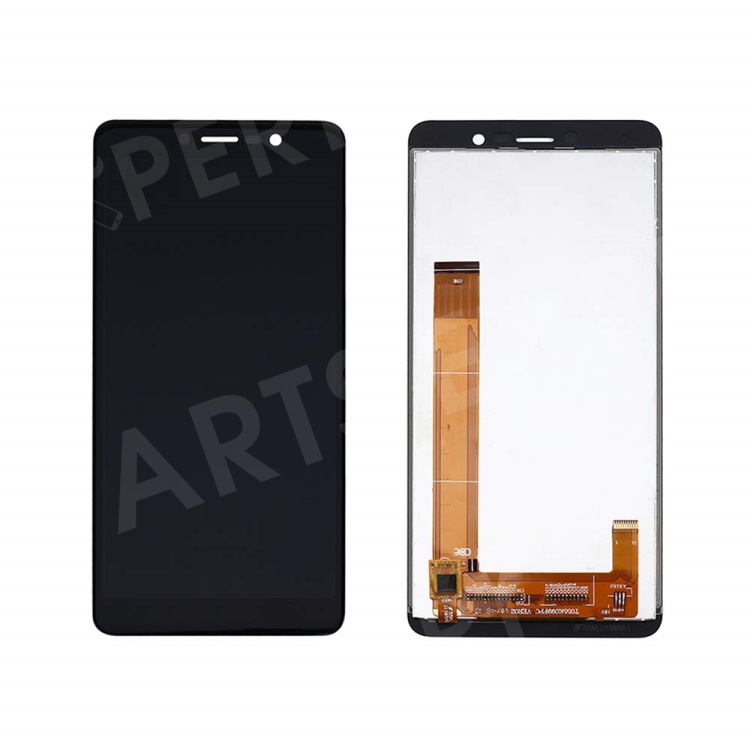 

OEM LCD Screen and Digitizer Assembly Part for Wiko Tommy3 - Black, Wiko Tommy3