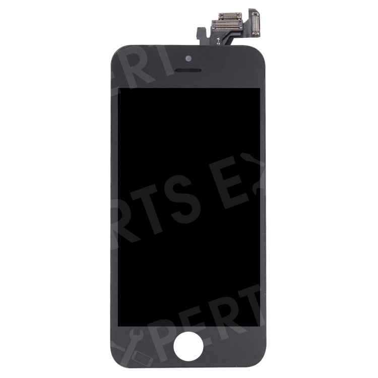 

Black for iPhone 5 LCD Screen and Digitizer Assembly with Front Camera/Home Button etc (Made by China Manufacturer, 220-300cd/m2 Brightness), iPhone 5
