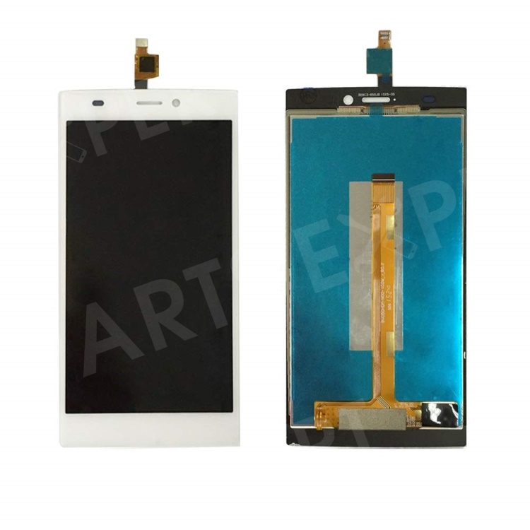 

LCD Screen and Digitizer Assembly Replace Part for Wiko Ridge 4G - White, Wiko Ridge 4G