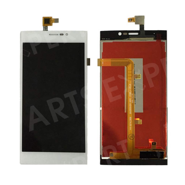 

LCD Screen and Digitizer Assembly Spare Part for Wiko Ridge Fab 4G - White, Wiko Ridge Fab 4G