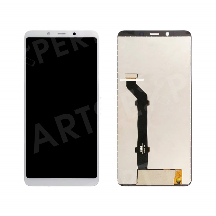 

OEM LCD Screen and Digitizer Assembly Part for Nokia 3.1 Plus - White, Nokia 3.1 Plus