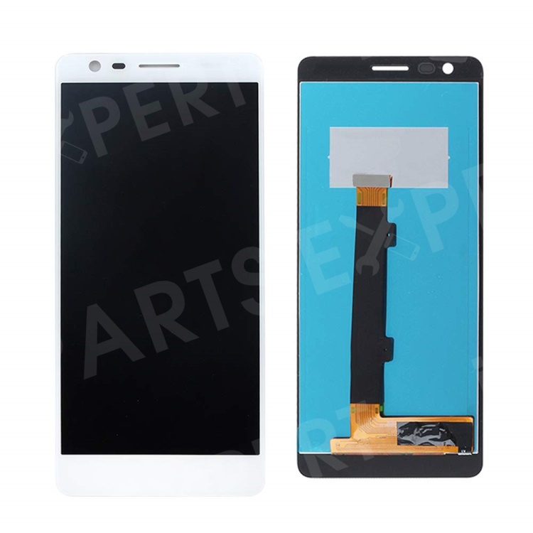 

OEM LCD Screen and Digitizer Assembly Replacement Part for Nokia 3.1 - White, Nokia 3.1