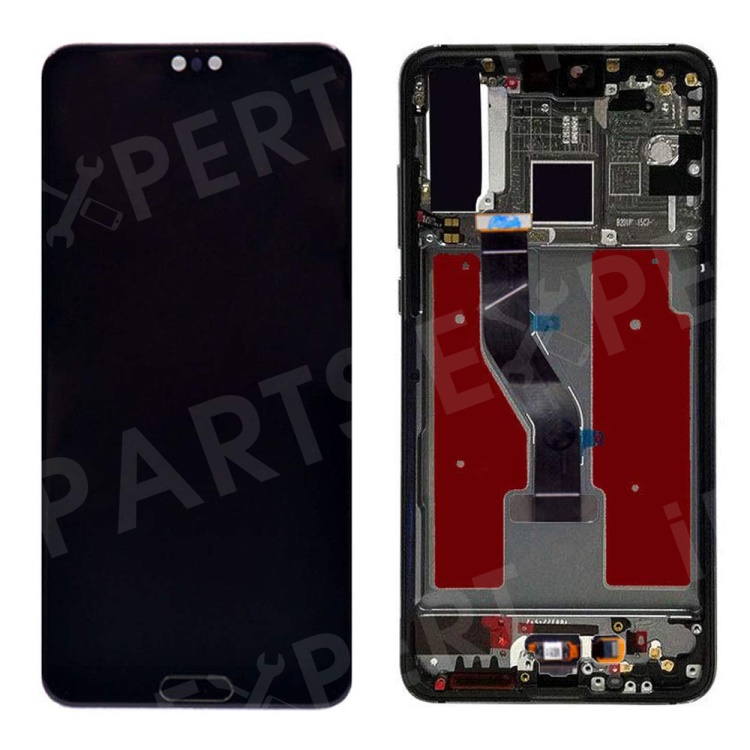 

OEM LCD Screen and Digitizer Assembly with Frame for Huawei P20 Pro - Black, Huawei P20 Pro