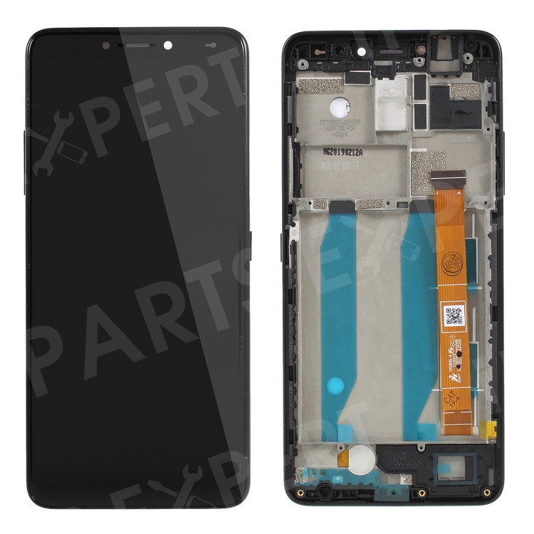 

LCD Screen and Digitizer Assembly with Frame for Alcatel 3V 5099, Alcatel 3v