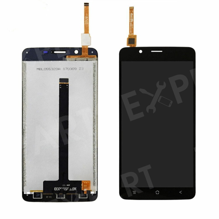 

OEM LCD Screen and Digitizer Assembly Spare Part for BlackView P2/P2 Lite - Black, Other Phone Models
