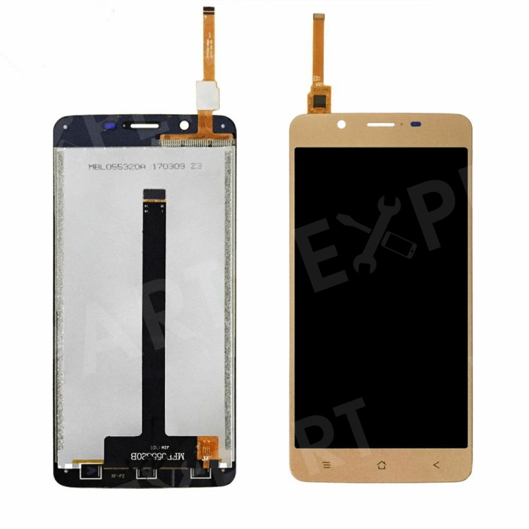 

OEM LCD Screen and Digitizer Assembly Spare Part for BlackView P2/P2 Lite - Gold, Other Phone Models