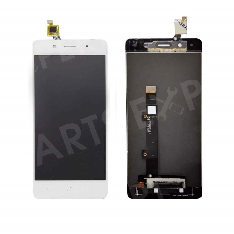 

LCD Screen and Digitizer Assembly Spare Part for BQ Aquaris X5 Plus - White, BQ Aquaris X5 Plus