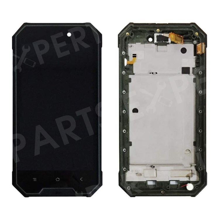 

OEM LCD Screen and Digitizer Assembly with Frame Replacement for BlackView BV4000/BV4000 Pro - Black, Other Phone Models