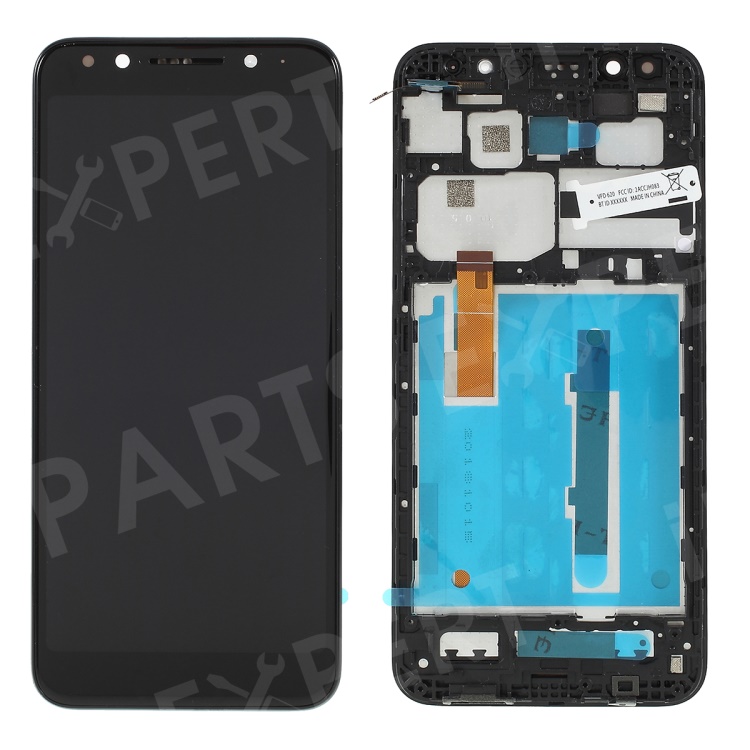 

OEM LCD Screen and Digitizer Assembly + Frame for Vodafone Smart N9 lite - Black, Vodafone Smart N9 lite