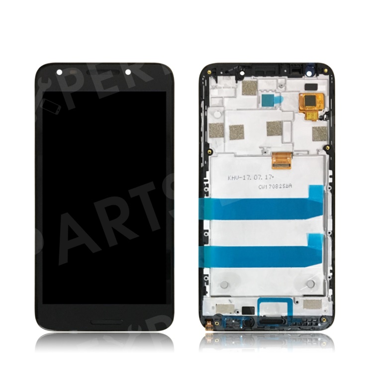 

OEM LCD Screen and Digitizer Assembly + Frame for Alcatel A30 Feroz Plus 5049 - Black, Other Alcatel Models