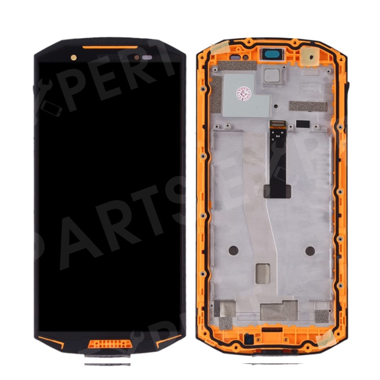 

OEM LCD Screen and Digitizer + Assembly Frame Part Replacement for Doogee S70 - Orange, Other Doogee Models
