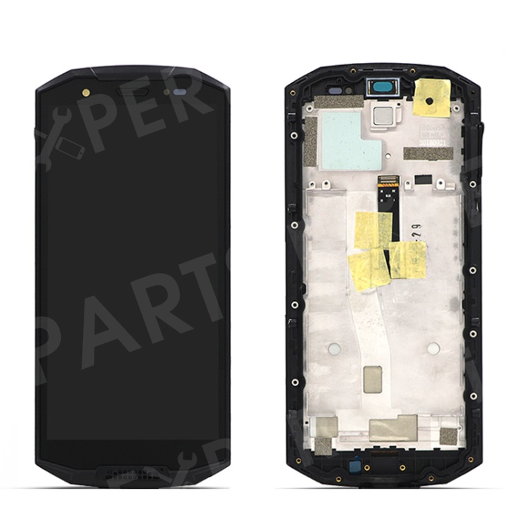 

OEM LCD Screen and Digitizer + Assembly Frame Part Replacement for Doogee S70 - Black, Other Doogee Models
