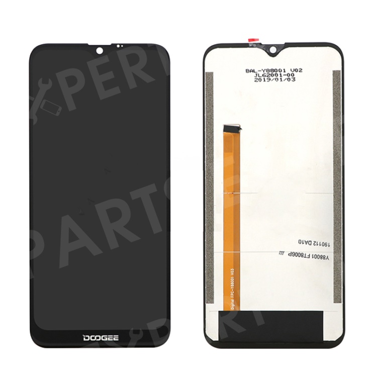

OEM LCD Screen and Digitizer Assembly Repair Part for Doogee Y8 Plus - Black, Other Doogee Models