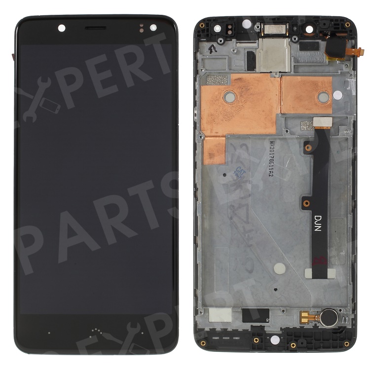 

OEM LCD Screen and Digitizer + Assembly Frame Part Replacement for BQ Aquaris V - Black, Other BQ Models