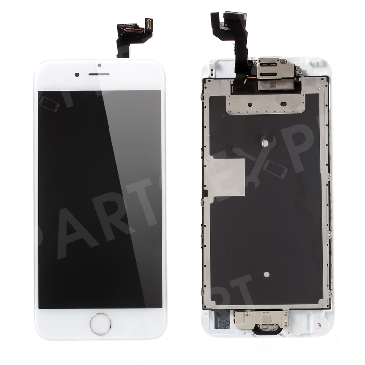 

For iPhone 6s 4.7-inch LCD Screen and Digitizer Assembly + Frame + Small Parts - White, iPhone 6s 4.7-inch