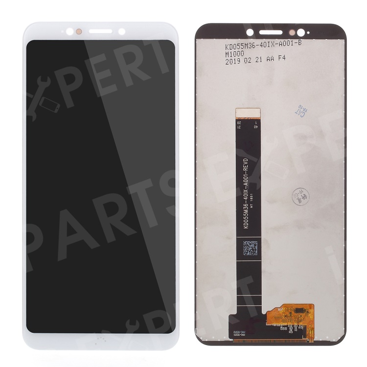 

OEM LCD Screen and Digitizer Assembly Replacement Part for BQ Aquaris C - White, Other Phone Models