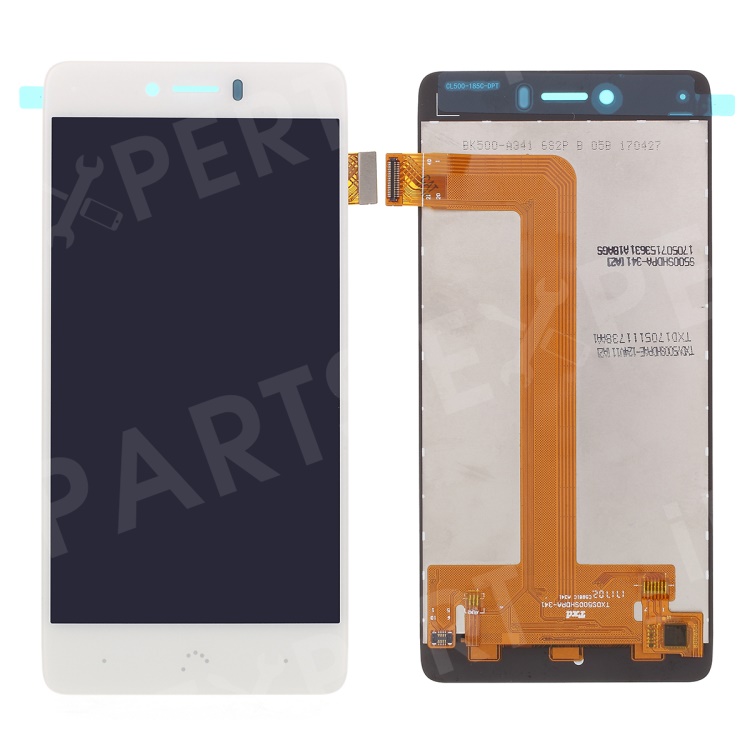 

OEM LCD Screen and Digitizer Assembly Replacement Part for BQ Aquaris U Plus - White, Other Phone Models