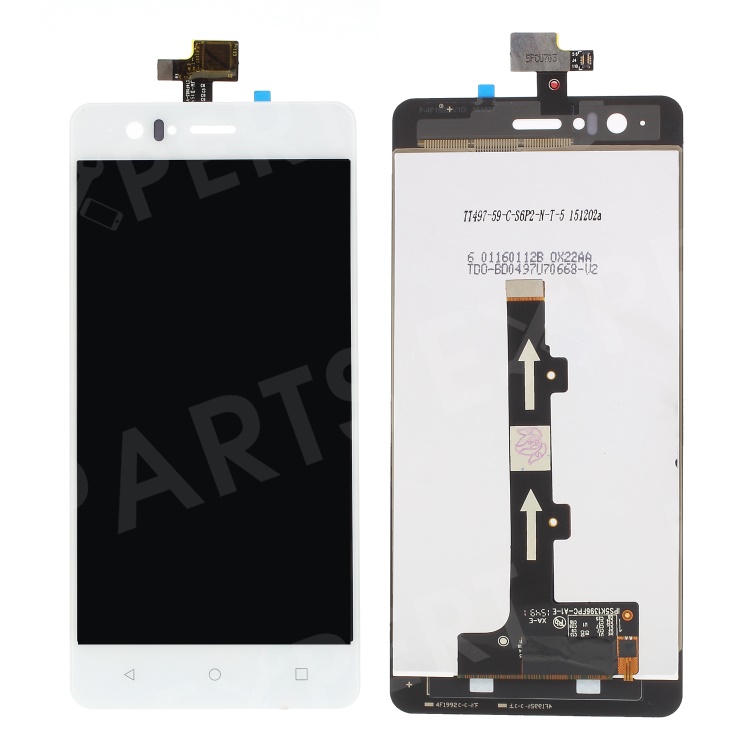 

For BQ Aquaris M5 OEM LCD Screen and Digitizer Assembly Replace Part - White, BQ Aquaris M5 5.0-inch