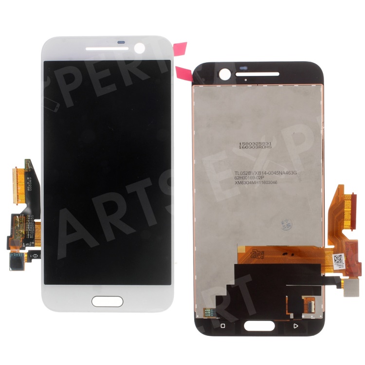 

OEM for HTC 10 LCD Screen and Digitizer Assembly Part - White, HTC 10