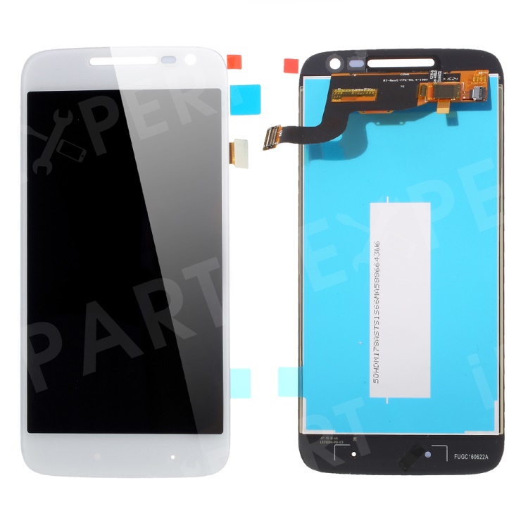

OEM for Motorola Moto G4 Play LCD Screen and Digitizer Assembly Replace Part - White, Motorola Moto G4 Play