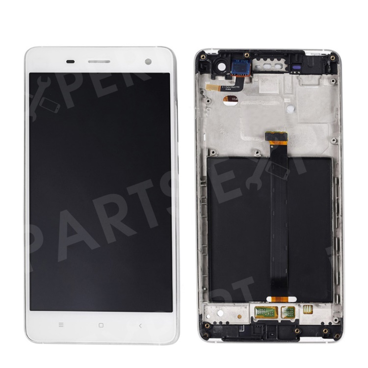 

OEM LCD Screen and Digitizer Assembly with Front Housing for Xiaomi Mi 4 - White, Xiaomi Mi 4