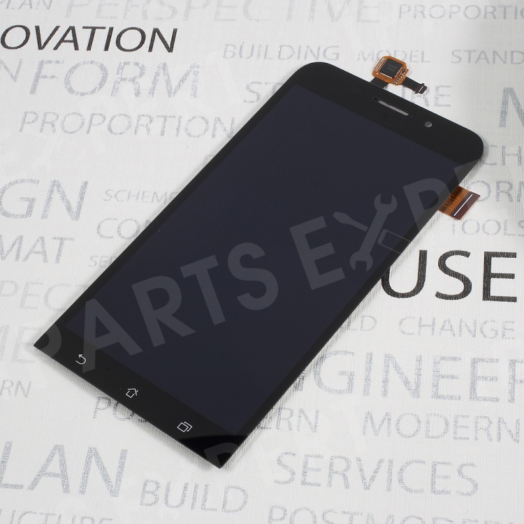 

LCD Screen and Digitizer Assembly Replacement for Asus Zenfone Max ZC550KL - Black, Asus Zenfone Max