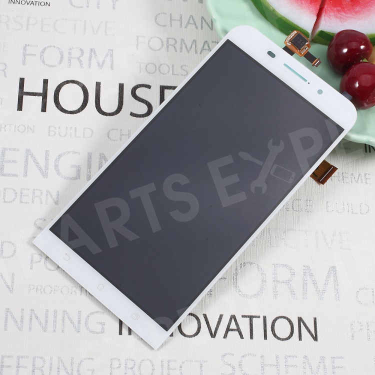 

For Asus Zenfone Max ZC550KL LCD Screen and Digitizer Assembly - White, Asus Zenfone Max