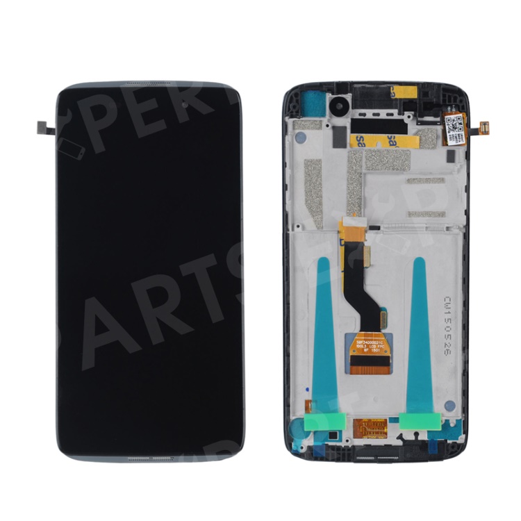 

OEM LCD Screen and Digitizer Assembly + Frame for Alcatel One Touch Idol 3 4.7 OT-6039 - Black, Other Alcatel Models