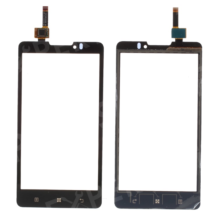 

OEM Touch Digitizer Screen Glass Part for Lenovo P780 - Black, Lenovo P780