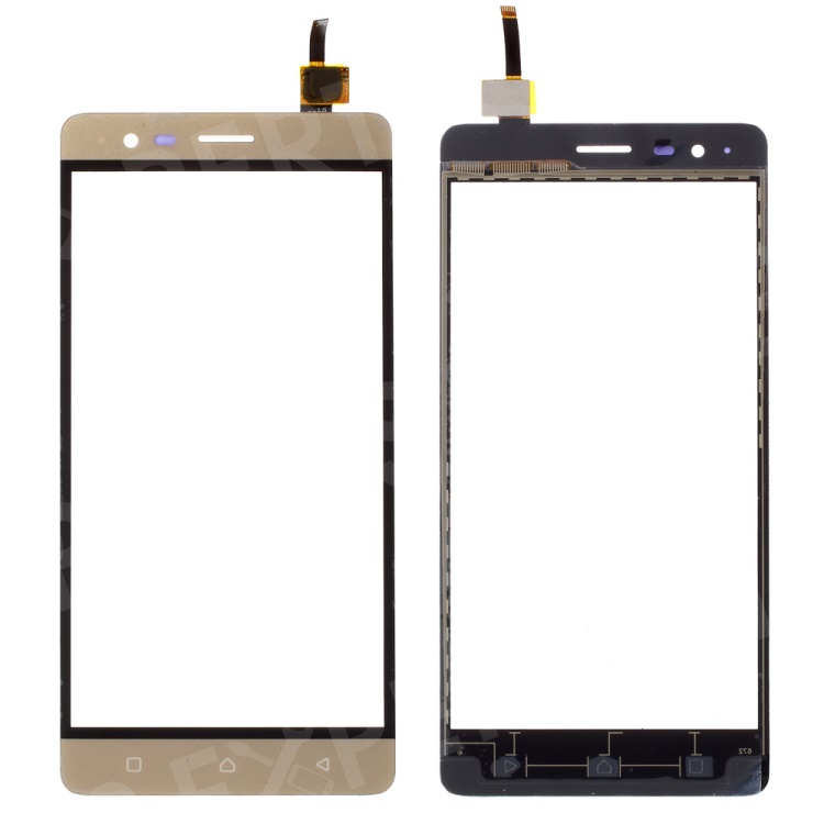 

Assembly Touch Digitizer Screen Front Glass Spare Part for Lenovo K5 Note - Gold Color, Lenovo K5 Note