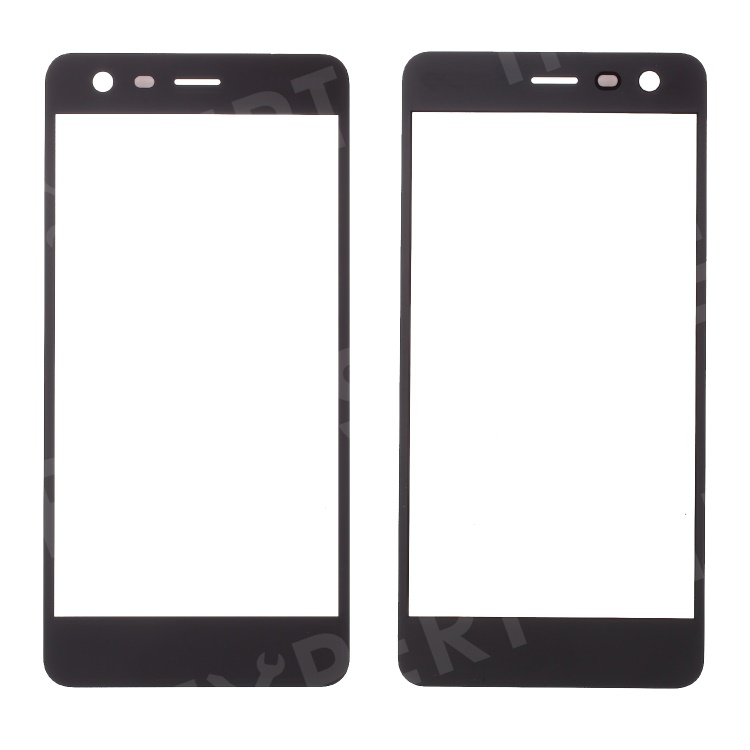 

Outer Screen Glass Lens Part for Nokia 2 - Black, Nokia 2