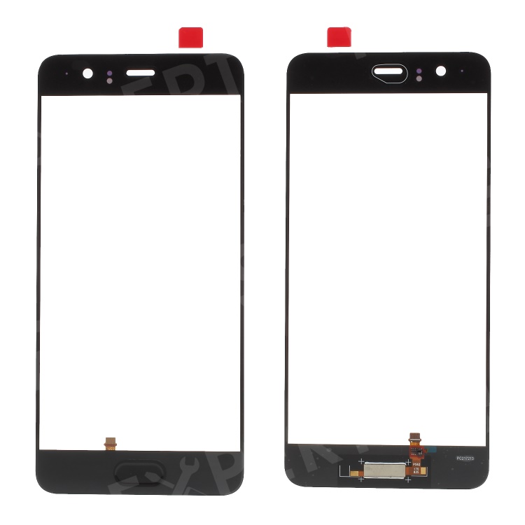 

Black - For Huawei P10 Plus OEM Outer Front Screen Glass Lens with Fingerprint Button Flex Cable, Huawei P10 Plus