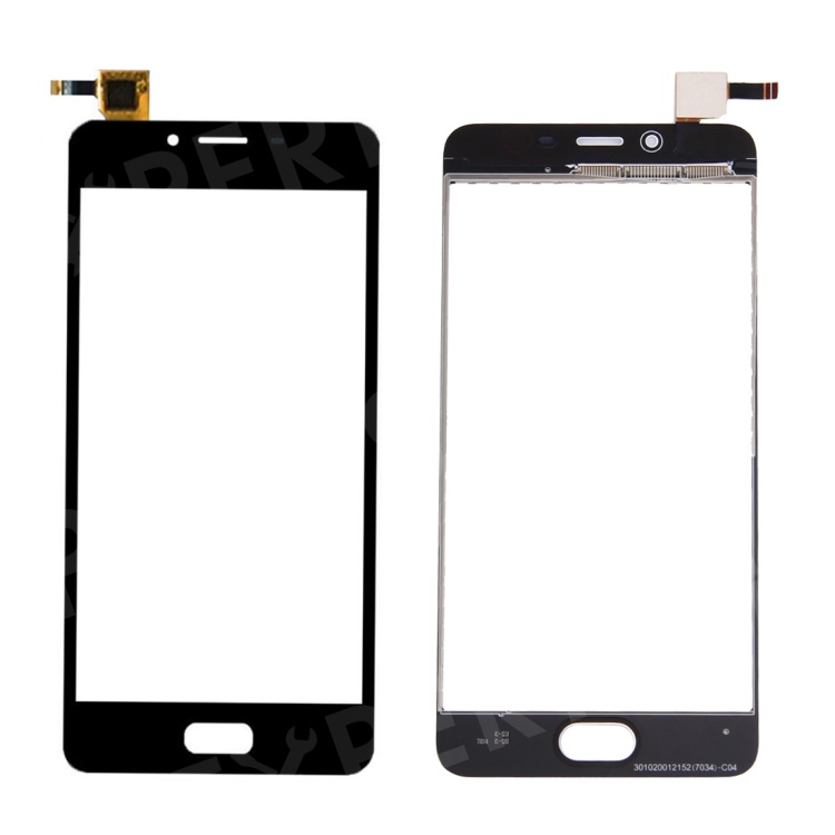 

For Meizu U10 Digitizer Touch Screen Glass Part - Black, Meizu U10