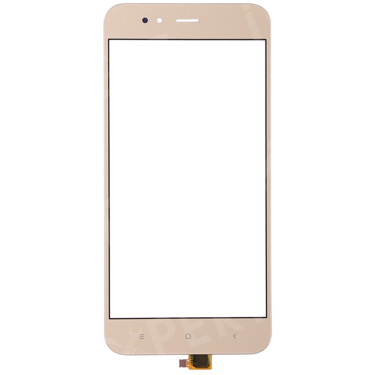 

Assembly Touch Digitizer Screen Glass Spare Part for Xiaomi Mi A1 / 5X - Gold, Xiaomi Mi A1