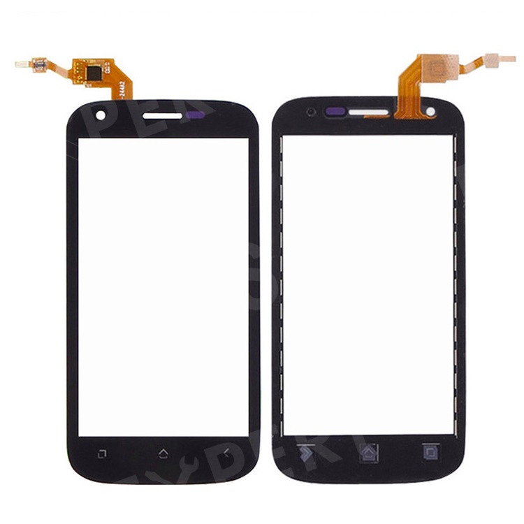

Assembly Digitizer Touch Screen Glass Replacement Part for Wiko Cink Peax - Black, Wiko Cink Peax