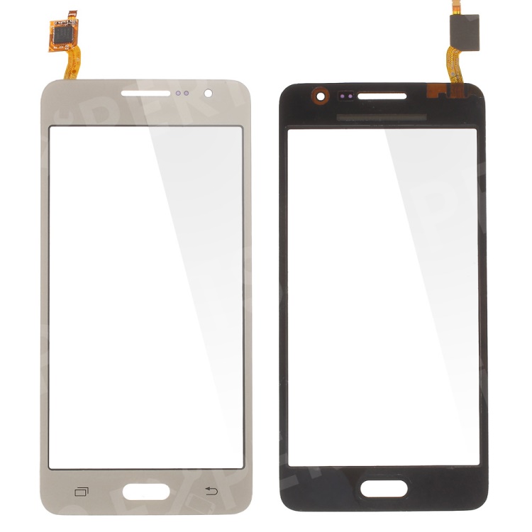

Gold Color Digitizer Touch Screen for Samsung Galaxy Grand Prime G530 (with Duos Letters, OEM Material Assembly), Galaxy Grand Prime SM-G530
