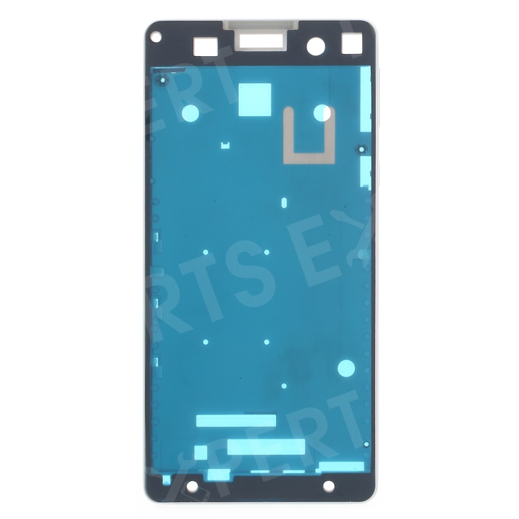 

OEM Middle Plate Frame Replacement for Sony Xperia E5 - White, Xperia E5