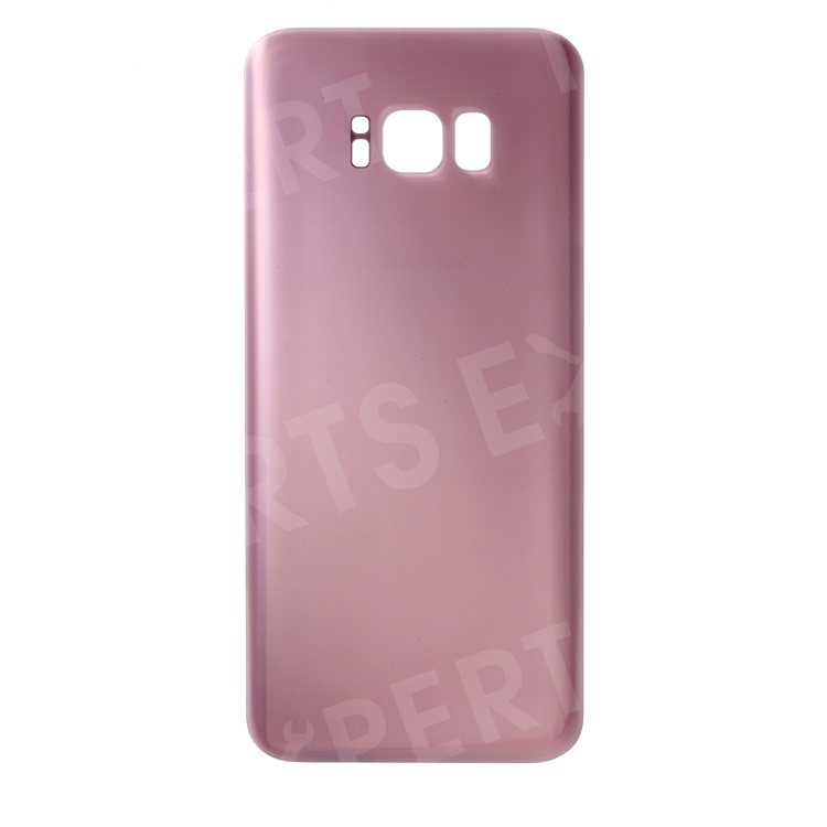 

For Samsung Galaxy S8 Plus SM-G955 OEM Battery Housing Cover Replacement with Adhesive Sticker - Rose Gold Color, Galaxy S8+