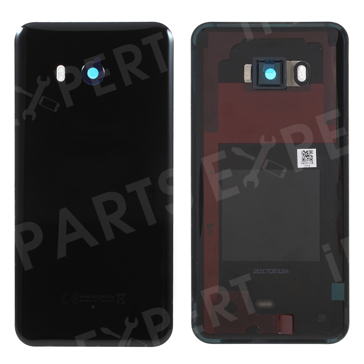 

OEM Battery Housing Door Cover Spare Part for HTC U11 - Black, HTC U11