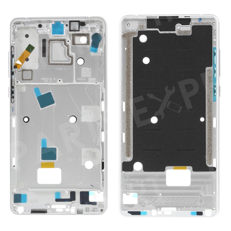 

OEM Middle Plate Frame Replacement (A Side) for Xiaomi Mi Mix 2s - Silver, Xiaomi Mi Mix 2s