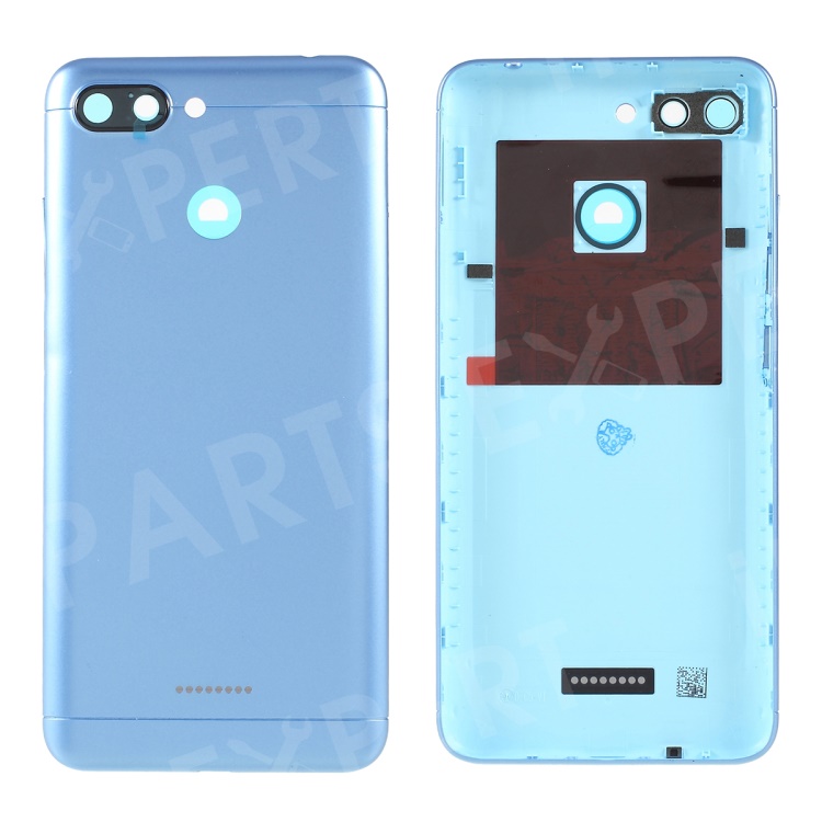 

OEM Battery Housing Door Cover Part (Single Card Slot) for Xiaomi Redmi 6 - Blue, Xiaomi Redmi 6 (Dual Camera: 12MP+5MP)